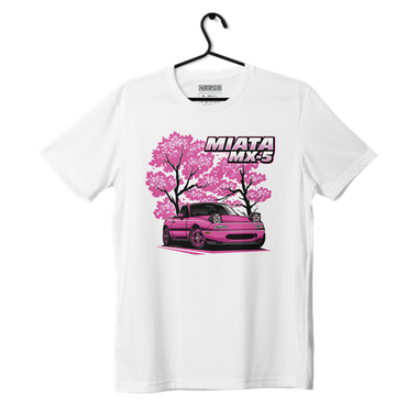 Bílé tričko MAZDA MIATA SAKURA