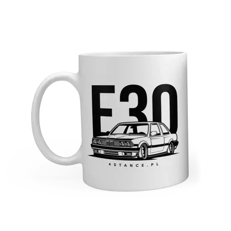 Hrnek pro německého fanouška BMW E30 Coupe 4stance