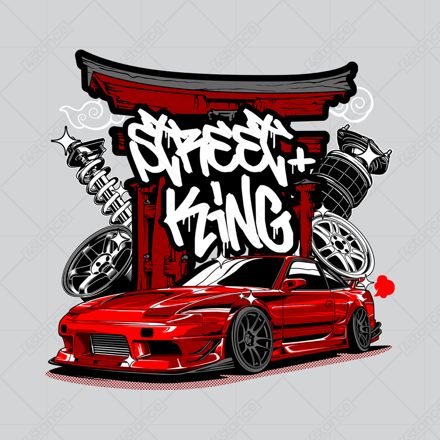 Hrnek pro fanouška Nissan 180SX Street King JDM