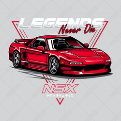 Hrnek pro fanouška Honda NSX Legend JDM