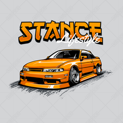 Hrnek pro fanouška Nissan S14 Stance JDM