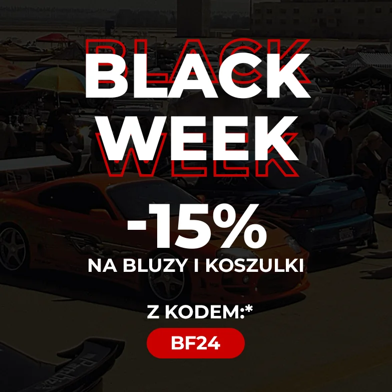 BlackWeek -15% na bluzy i koszulki