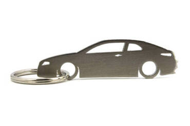 Alfa Romeo GT stainless steel key ring