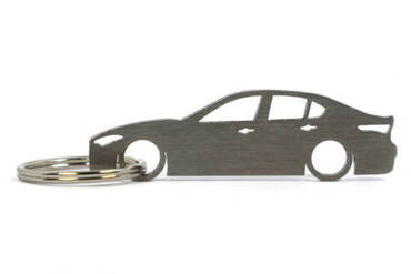 Alfa Romeo Giulia stainless steel key ring