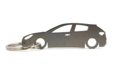 Alfa Romeo Giulietta stainless steel key ring