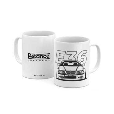 BMW E36 fan mug front