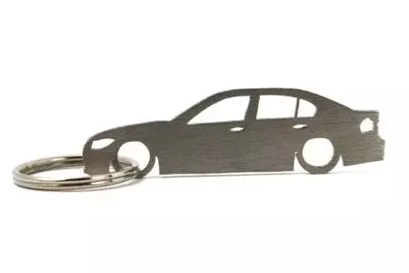 BMW E90 stainless steel key ring