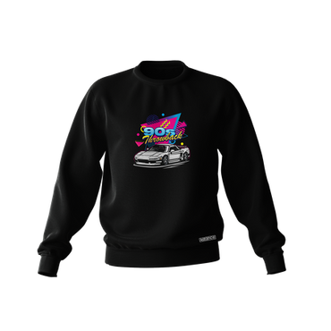 Black HONDA NSX 90s sweatshirt