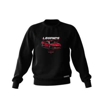 Black HONDA NSX LEGEND sweatshirt