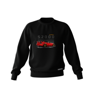 Black HONDA S2000 sweatshirt