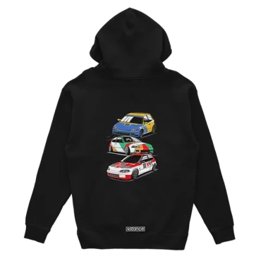 Black Honda Civic EG6 Legend hoodie