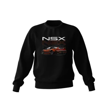 Black Honda NSX Sweatshirt