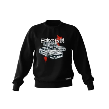 Black Japan LEGENDS sweatshirt