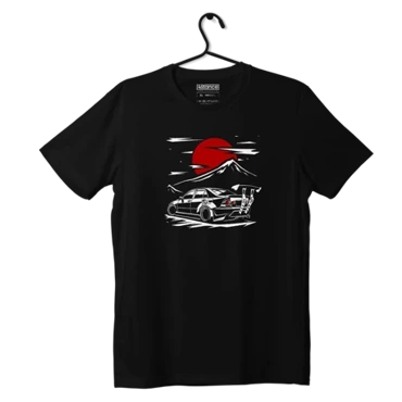 Black LEXUS IS200 IS300 IS DOWNHILL T-Shirt