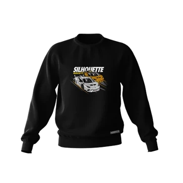 Black Lamborghini Silhouette Huracan GT sweatshirt