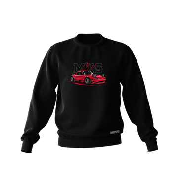 Black MAZDA MIATA MX5 sweatshirt