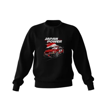 Black Mitsubishi Lancer EVO IX TOKYO DRIFT sweatshirt