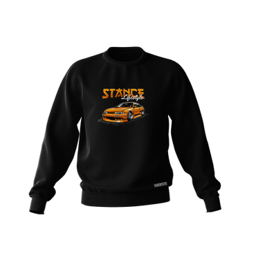 Black NISSAN S14 ZENKI sweatshirt