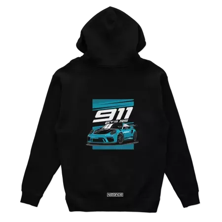 Black Porsche 911 GT3 RS hoodie