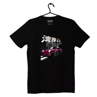 Black Porsche 930 T-shirt