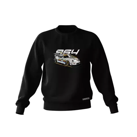 Black Porsche 964 sweatshirt