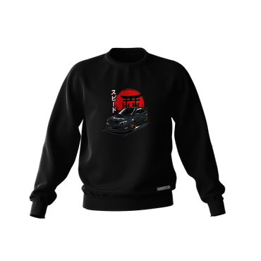 Black SUBARU IMPREZA HAWKEYE sweatshirt