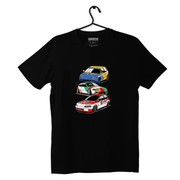 Black T-shirt Honda Civic EG6 Legend