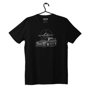 Black T-shirt MERCEDES 190E