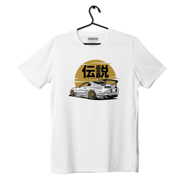 Black T-shirt T-shirt Toyota Supra mk4 LEGEND