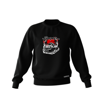 Black TOYOTA Supra MK4 SAKURA sweatshirt