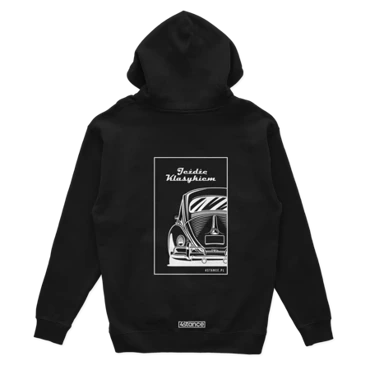 Black VW BEETLE CLASSIC hoodie