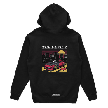 Black hooded sweatshirt NISSAN 350Z