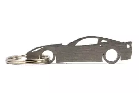 Chevrolet Corvette Z06 stainless steel key ring