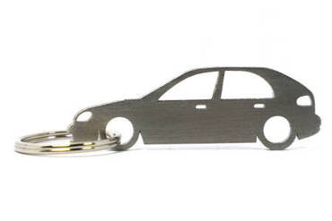 Daewoo Lanos 5d stainless steel key ring