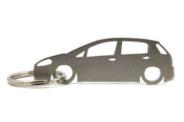 Fiat Grande Punto 5d stainless steel key ring