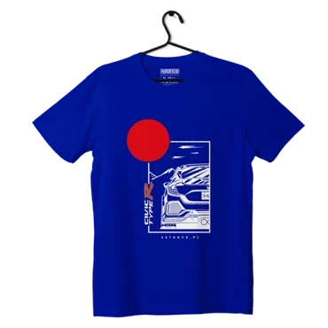 Honda Civic Type R T-shirt blue