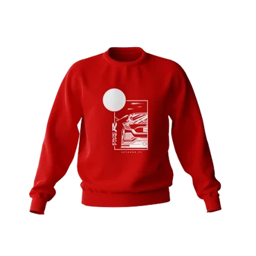 Honda Civic Type R sweatshirt red