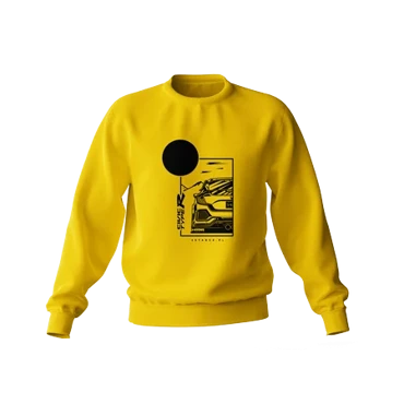 Honda Civic Type R sweatshirt yellow