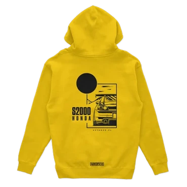 Honda S2000 hoodie yellow