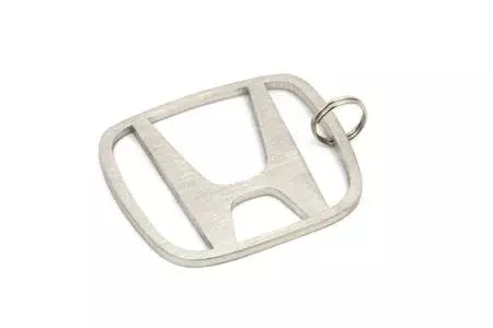 Honda logo stainless steel key ring