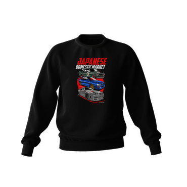 JDM Japanese Domestic Market black sweatshirt