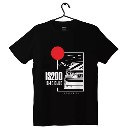 Lexus IS IS200 JDM T-shirt black