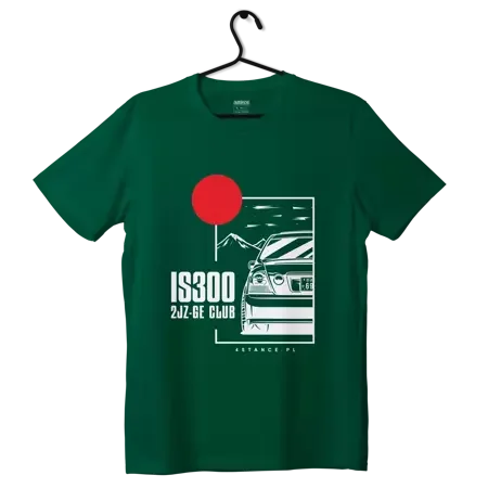 Lexus IS IS300 JDM T-shirt green