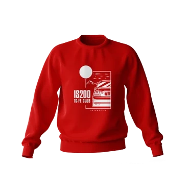 Lexus IS200 sweatshirt red