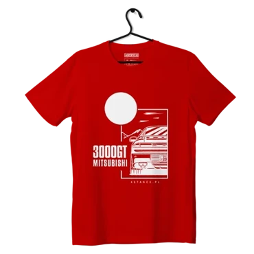 Mitsubishi 3000GT T-shirt red