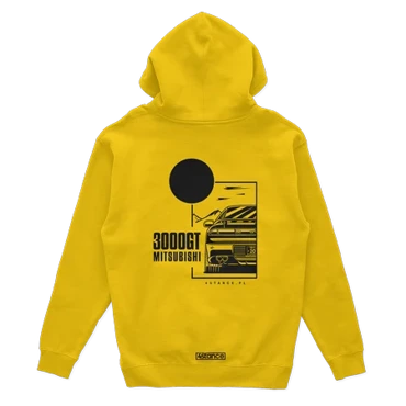 Mitsubishi 3000GT hoodie yellow