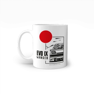 Mitsubishi Lancer Evo IX fan mug