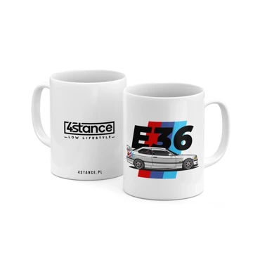 Mug for BMW E36 M3 fan stripes