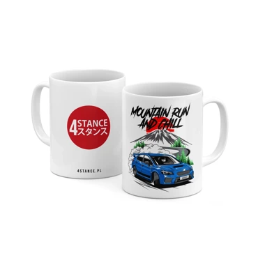 Mug for a Subaru Impreza fan Raptoreye Mountain Run and Chill