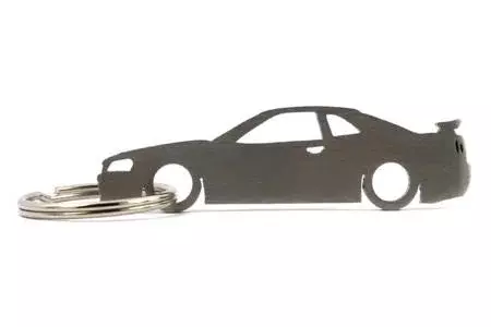 Nissan Skyline R34 stainless steel key ring